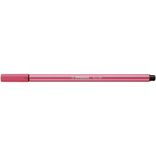 Fasermaler Pen 68 1mm Rundspitze erdbeerrot Stabilo 68/49 Produktbild Additional View 1 L