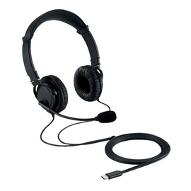 Headset Hifi mit Mikrofon USB-C Anschluss schwarz Kensington K97457WW Produktbild