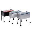 DURABLE Hängemappenwagen ECONOMY 80 309523 655x592x368mm silber Produktbild Additional View 1 S