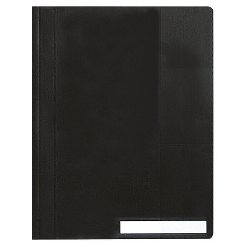 DURABLE Angebotshefter 251001 DIN A4 Hartfolie schwarz Produktbild Front View L