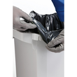 Abfalleimer DURABIN 60l Behälter grau + Deckel gelb Durable VEH2012026 52x61x49cm Produktbild Additional View 4 S