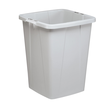 DURABLE Abfalleimer DURABIN FLIP 52x61x49cm grau VEH2013020 + Deckel Produktbild Additional View 1 S