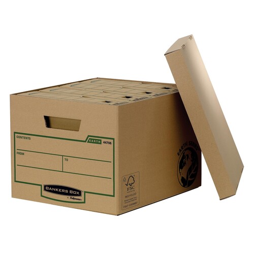 Bankers Box Archivbox Earth Series 4470601 325x260x375mm braun Produktbild Additional View 1 L