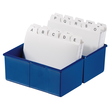 HAN Karteikasten 976-14 DIN A6 quer max. 400Karten PS blau Produktbild Additional View 6 S