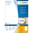Etiketten Inkjet+Laser+Kopier 199,6x143,5mm auf A4 Bögen Movables weiß wiederablösbar Herma 10314 (PACK=200 STÜCK) Produktbild Additional View 3 S