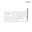 Etiketten Inkjet+Laser+Kopier 70x42,3mm auf A4 Bögen weiß extrem stark haftend Herma 10906 (PACK=525 STÜCK) Produktbild Additional View 2 S