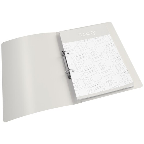 Leitz Ringbuch Cosy 42380061 A4 30mm 2Ringe PP blau Produktbild Additional View 1 L