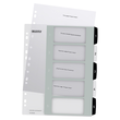 Leitz Register 12130000 DIN A4 1-5 schwarz Produktbild Additional View 2 S