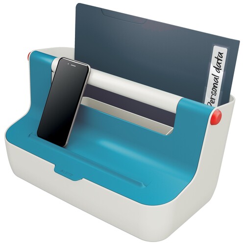 Leitz Aufbewahrungsbox Cosy 61250061 367x196x214mm ABS blau Produktbild Additional View 1 L