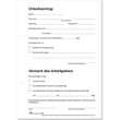 RNK Urlaubsantrag 2916 DIN A5 sd Block 2x40Blatt Produktbild