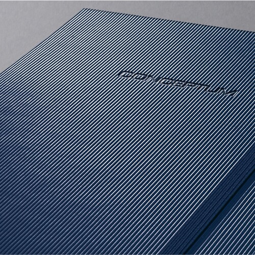 SIGEL Notizbuch Conceptum CO656 ca. DIN A5 kariert 194Bl. HC d.blau Produktbild Additional View 1 L