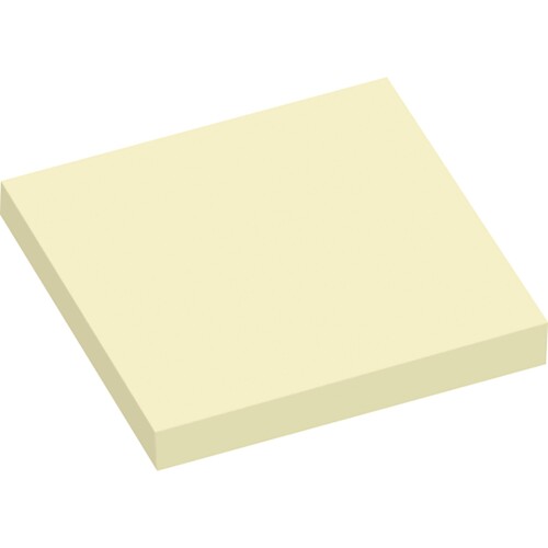 Soennecken Haftnotiz Powernotes 5858 75x75mm 100Bl. gelb Produktbild Front View L