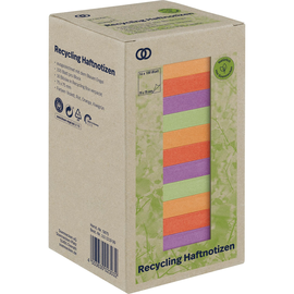 Soennecken Haftnotiz oeco 5875 RC 75x75mm 100Bl. sort. 16St. (PACK=16 STÜCK) Produktbild