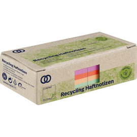 Soennecken Haftnotiz oeco 5873 RC 75x75mm 400Bl. sort. 2St. (PACK=2 STÜCK) Produktbild