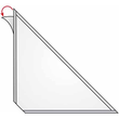 Dreiecktaschen Velocoll 140x140mm transparent selbstklebend Veloflex 2211100 (PACK=100 STÜCK) Produktbild Additional View 5 S