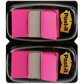 Post-it Haftstreifen Index Standard 680-BP2EU 50Blatt pink 2 St./Pack. (PACK=2 STÜCK) Produktbild