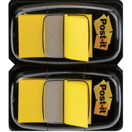 Post-it Haftstreifen Index Standard 680-YW2 50Blatt gelb 2 St./Pack (PACK=2 STÜCK) Produktbild
