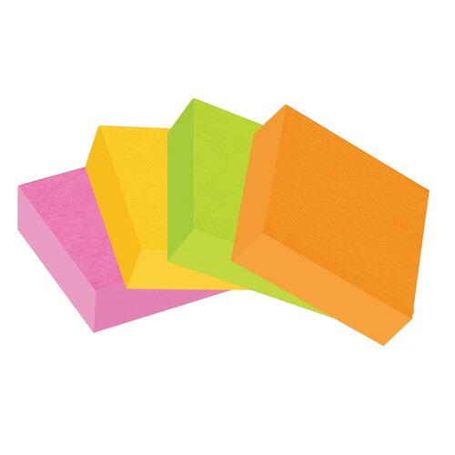 Post-it Haftnotiz Super Sticky 6910YPOG 48x48mm sort. 4 St./Pack. (PACK=4 STÜCK) Produktbild Additional View 7 L