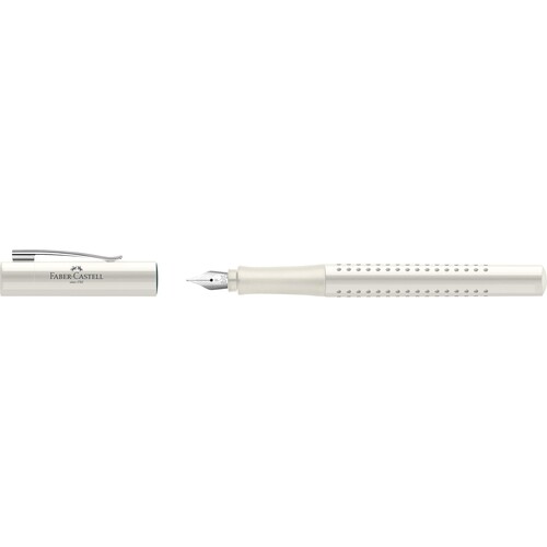 Füller Grip 2010 F coconut milk Faber Castell 140822 Produktbild Front View L