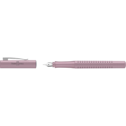Füller Grip 2010 F rose shadows Faber Castell 140826 Produktbild Front View L