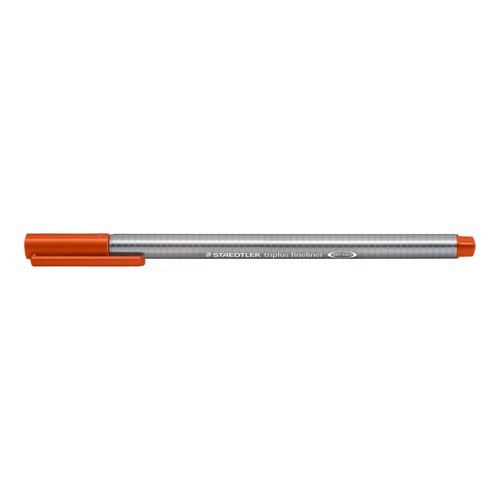 Fineliner Triplus 334 0,3mm Dreikant kalahari orange Staedtler 334-48 Produktbild Additional View 1 L