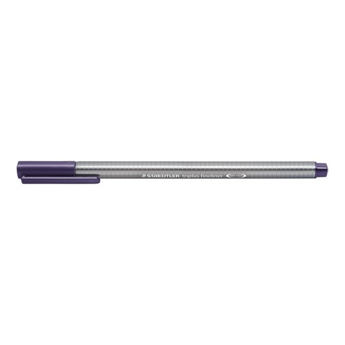 Fineliner Triplus 334 0,3mm Dreikant indigo Staedtler 334-36 Produktbild Additional View 1 L