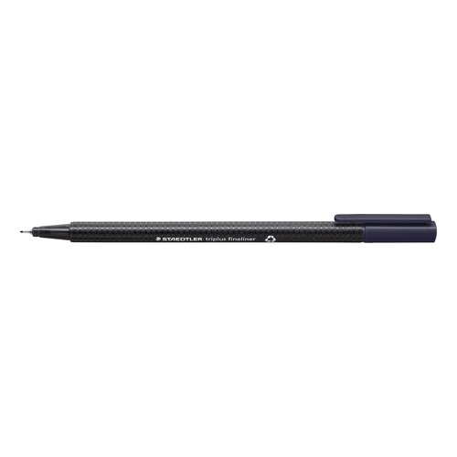 Fineliner Triplus 334 0,3mm Dreikant indigo Staedtler 334-36 Produktbild