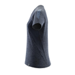 T-Shirt, Damen, mit COOLMAX® PRO / Gr.  M  ONE, Schwarzblau meliert Produktbild Additional View 1 S