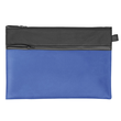 Reißverschlusstasche Velobag Combi 34,2x23cm schwarz/blau Stoff Veloflex 2724250 Produktbild