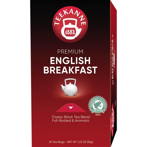 Schwarzer Tee Englisch Breakfast Teekanne Nr. 6243 (PACK=20 BEUTEL) Produktbild Front View L