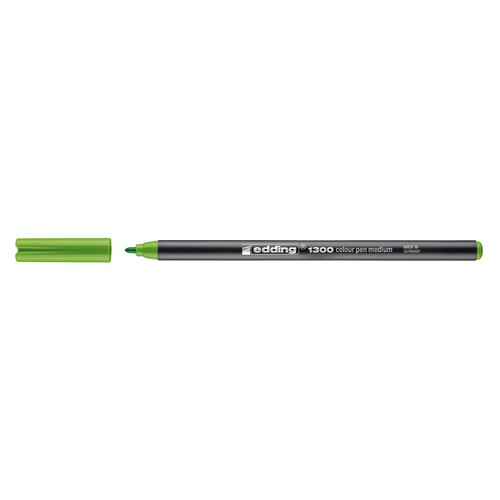 Fasermaler 1300 3mm Rundspitze hellgrün Edding 4-1300011 Produktbild Front View L