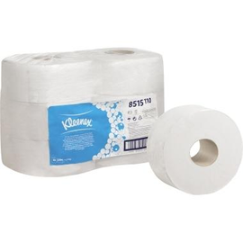 KLEENEX® Toilettenpapier Midi Jumbo 8515 2-lagig ws 250m 6 St./Pack. (PACK=6 ROLLEN) Produktbild