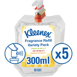 Kleenex Lufterfrischer Duftmix 6191 300ml 5 St./Pack. (PACK=5 STÜCK) Produktbild