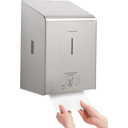 KIMBERLY-CLARK Handtuchspender Professional 8976 Edelstahl Produktbild Additional View 2 L