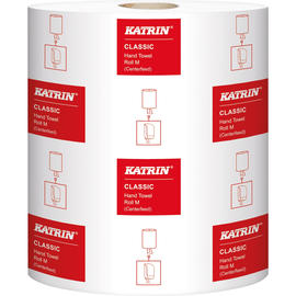 Katrin Handtuchrolle Classic M2 481911 205x380mm weiß 6 Rl./Pack. (PACK=6 ROLLEN) Produktbild