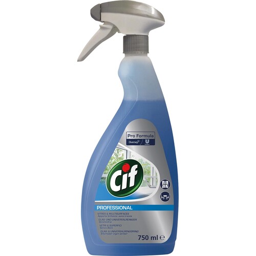 CIF Reiniger Glas & Flächen 7517903 0,75l Produktbild Front View L