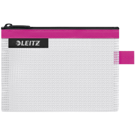 Traveller Zip-Beutel S Wow transparent/pink wasserabweisend Leitz 4024-00-23 Produktbild