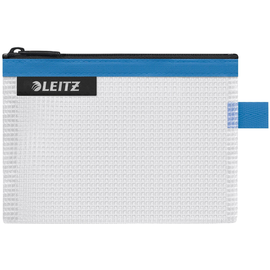 Traveller Zip-Beutel S Wow transparent/blau wasserabweisend Leitz 4024-00-36 Produktbild