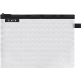 Traveller Zip-Beutel M Wow transparent/schwarz Leitz wasserabweisend 4025-00-95 Produktbild