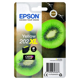 Tintenpatrone 202XL für Epson Expression Premium XP-6000 8,5ml yellow Epson T02H44010 Produktbild