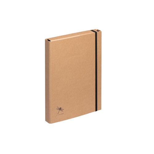 Heftbox Pur A4 mit Gummizug natur Pagna 21316-11 Produktbild Front View L