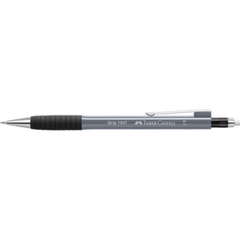 Druckbleistift mit Gummigriffzone GRIP 1347 0,7mm stone grey Faber Castell 134789 Produktbild