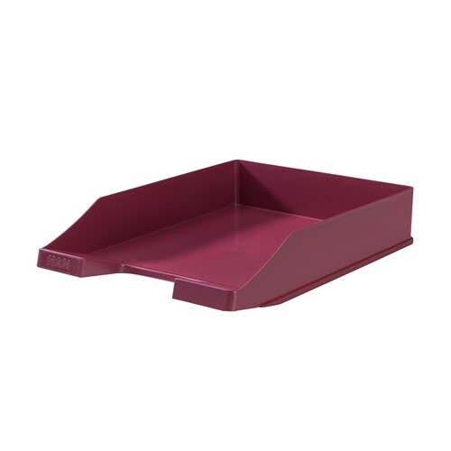 Briefkorb Karma für A4 243x57x335mm öko-bordeaux rot Kunststoff HAN 10278-17 Produktbild Front View L