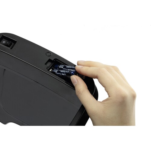 Sensor Abfalleimer NO TOUCH 35L metallic silber Durable 3423-23 (Batterie nicht im Lieferumfang enth.) Produktbild Additional View 4 L