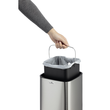 Sensor Abfalleimer NO TOUCH 35L metallic silber Durable 3423-23 (Batterie nicht im Lieferumfang enth.) Produktbild Additional View 5 S