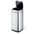 Sensor Abfalleimer NO TOUCH 35L metallic silber Durable 3423-23 (Batterie nicht im Lieferumfang enth.) Produktbild Additional View 1 S