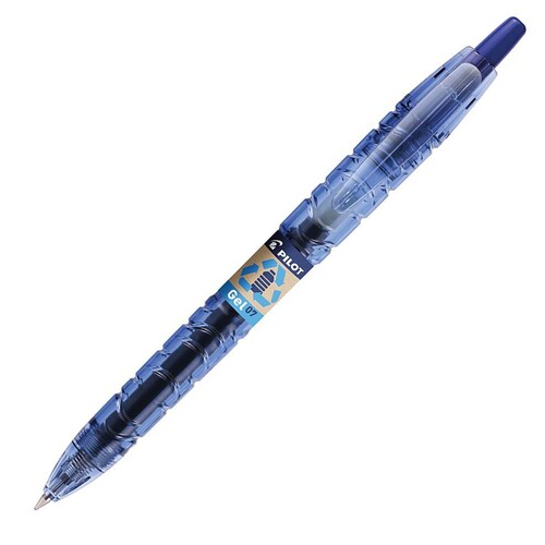 Gelschreiber Bottle 2 Pen / -Mine 0,4mm blau 10 + 5 + 5 gratis Pilot BL-B2P-7-BG-FF/BLS-G2-7  2719703G10M (PACK = GELSCHREIBER Á 10 STÜCK + 5 MINEN + 5 MINEN GRATIS) Produktbild Additional View 1 L