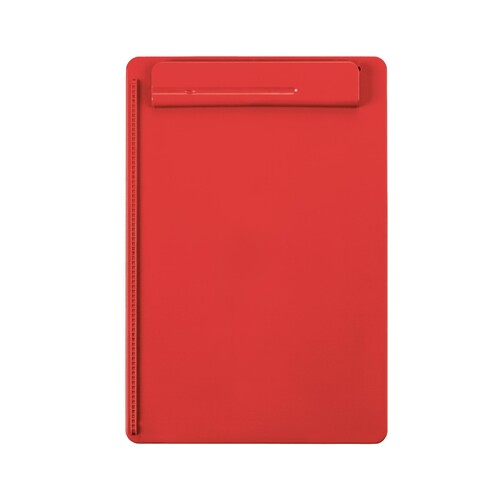 Klemmbrett go Recycling mit Klemme kurze Seite A4 rot Kunststoff Maul 23251-25.ECO Produktbild Front View L