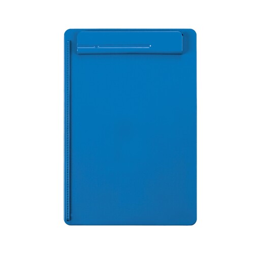 Klemmbrett go Recycling mit Klemme kurze Seite A4 blau Kunststoff Maul 23251-37.ECO Produktbild Front View L