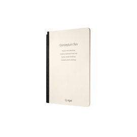 Notizheft CONCEPTUM flex A5 Mindmap für Notiersystem Conceptum Sigel 92 Seiten chamois Softcover CF225 Produktbild